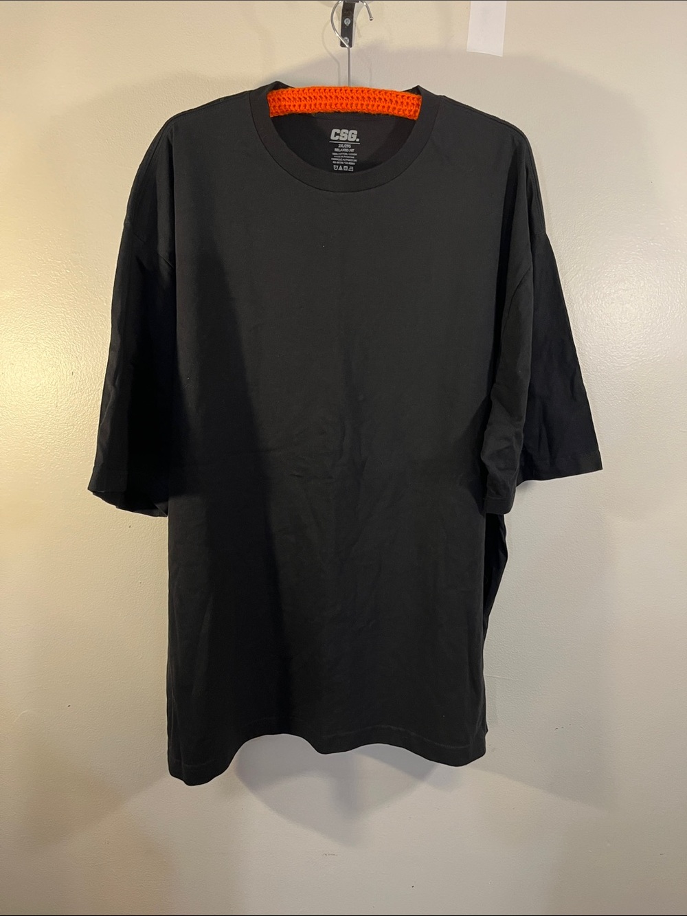 CSG Classic Black Crewneck Short Sleeve Tee